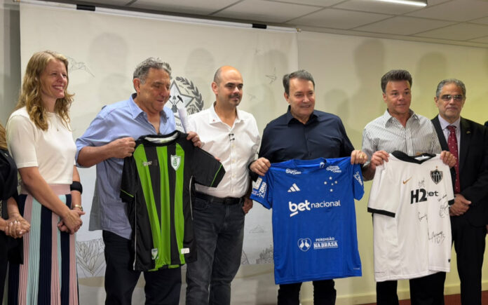 Marcos Salum, Mateus Simões, Pedro Lourenço e Renato Salvador (Foto: Thaynara Amaral/Central da Toca)