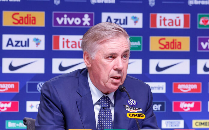 Carlo Ancelotti, técnico da Seleção Brasileira (Foto: Rafael Ribeiro/CBF)