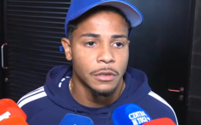 Wesley, atacante do Cruzeiro (Foto: Reprodução/Samuca TV)