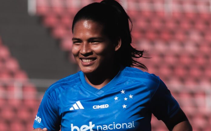 Marília, atacante do Cruzeiro (Foto: Gustavo Martins/ Cruzeiro)