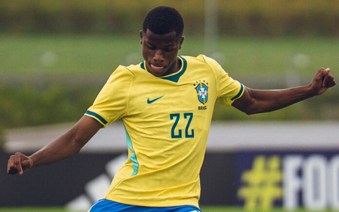 Otávio Gabriel, lateral-direito do Cruzeiro e da Seleção Brasileira Sub-17 (Foto: Fabio Souza /CBF)