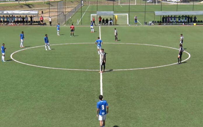 Jogo entre Athletic x Cruzeiro, pela semifinal do Mineiro Sub-20