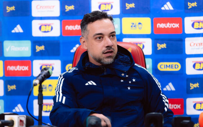 Jonas Urias, técnico do Cruzeiro (Foto: Caique Coufal/Cruzeiro)