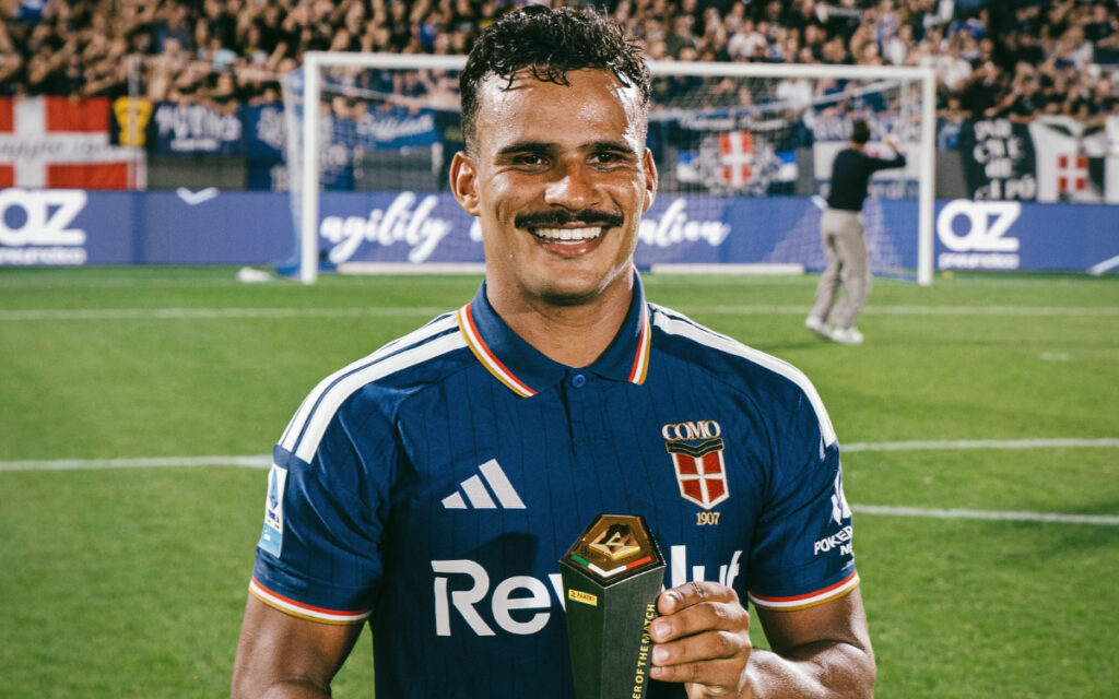 Kaiki marcou gol na vitória do Como