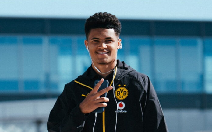 Kauã Prates, cria do Cruzeiro (Foto: Divulgação/Borussia Dortmund)