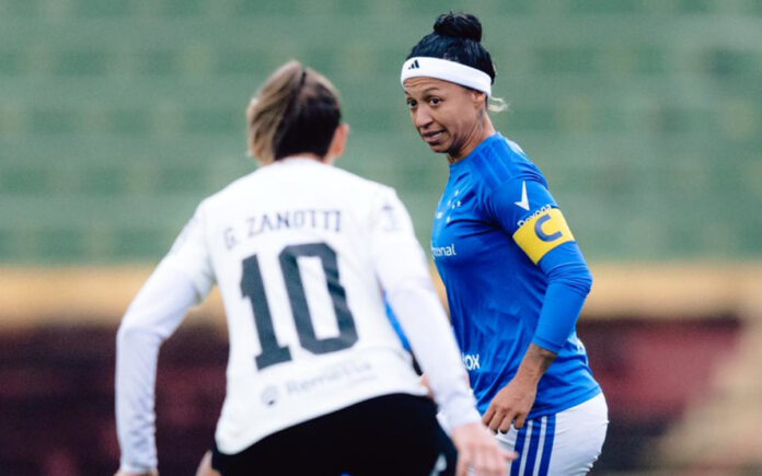 Byanca Brasil na derrota para o Corinthians
