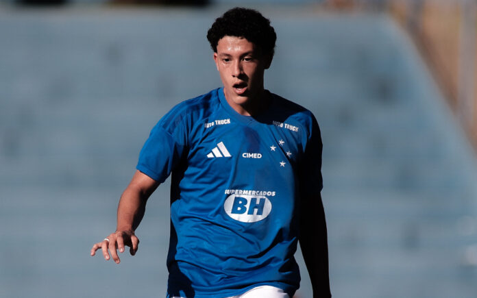 Felipe Morais atuou em vitória do sub-20 do Cruzeiro