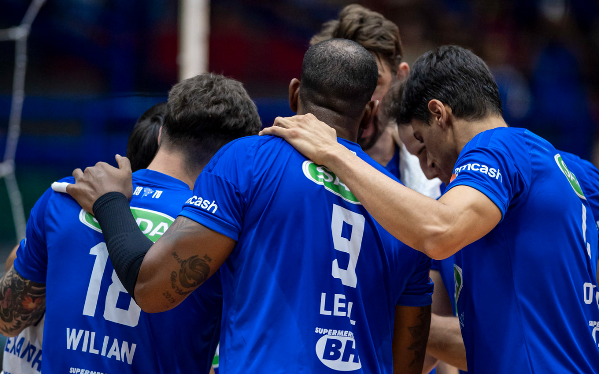 Sada Cruzeiro estreará contra time mineiro na Superliga Masculina; veja tabela do 1º turno