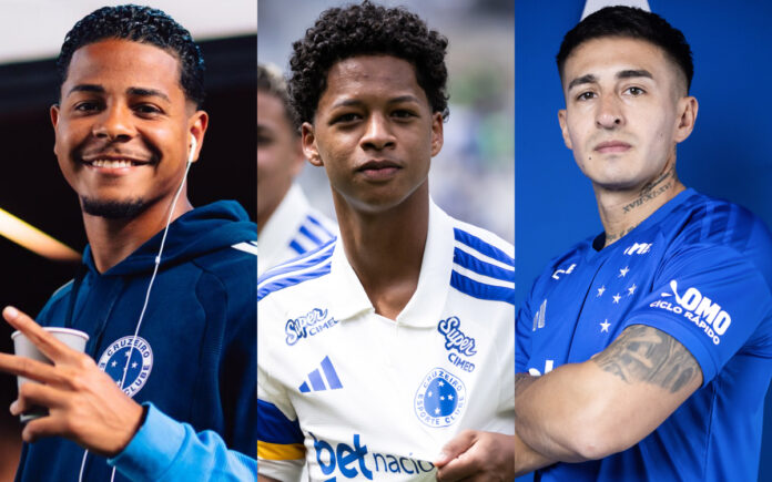 Wesley, Zé Lucas e Rojas, reforços do Cruzeiro da janela de meio do ano