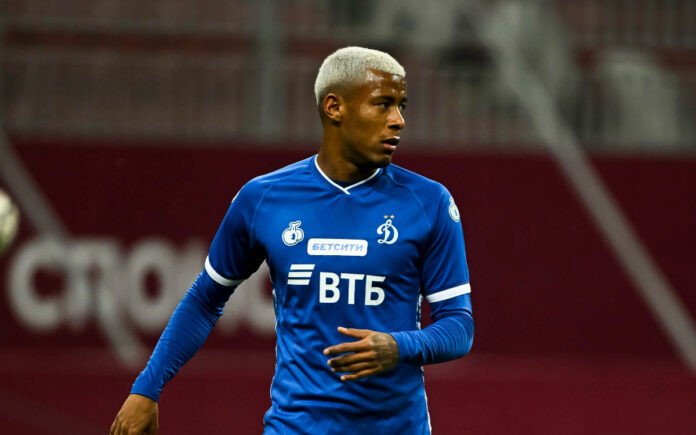 Arthur Gomes, ex-atacante do Cruzeiro (Foto: Divulgação/Dínamo Moscou)