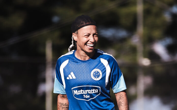 Byanca Brasil, atacante do Cruzeiro (Foto: Gustavo Martins/Cruzeiro)