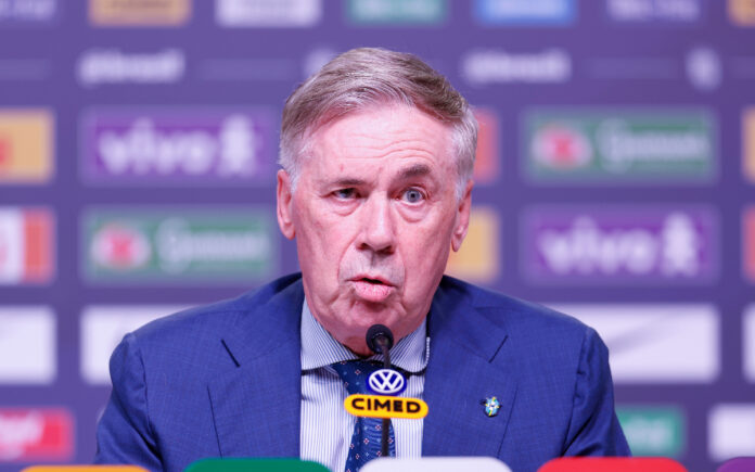 Carlo Ancelotti, técnico da Seleção Brasileira (Rafael Ribeiro/CBF)