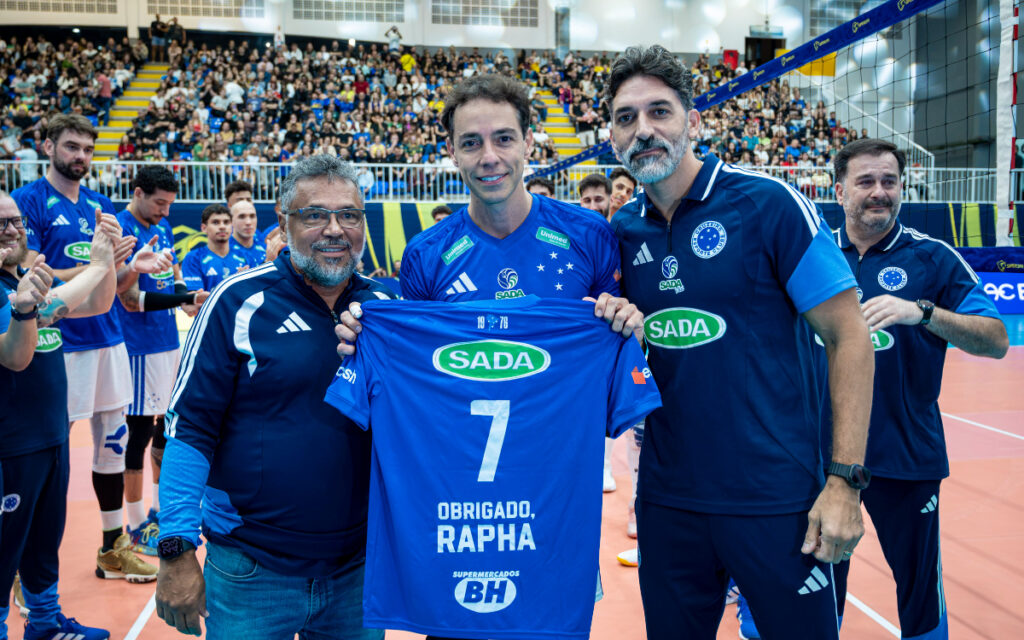 Despedida do levantador Rapha do Sada Cruzeiro