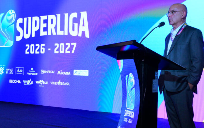 Radamés Lattari, presidente da CBV (Foto: Dhavid Normando/Fotoclic/CBV)