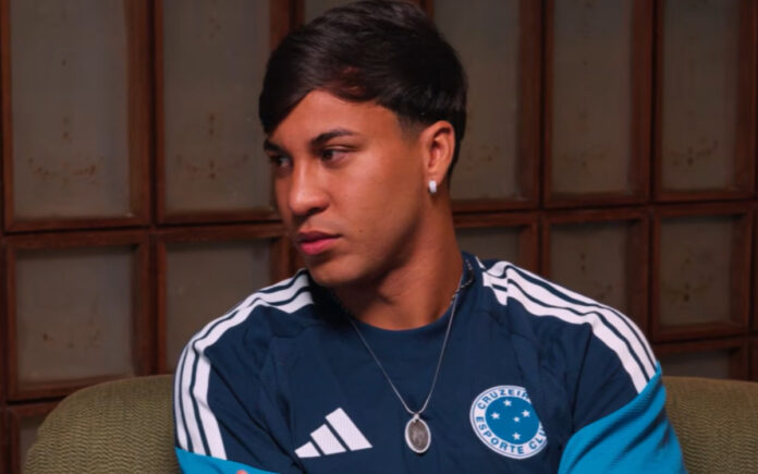 Kaio Jorge em entrevista à Romário TV (Foto: Reprodução/Romário TV)