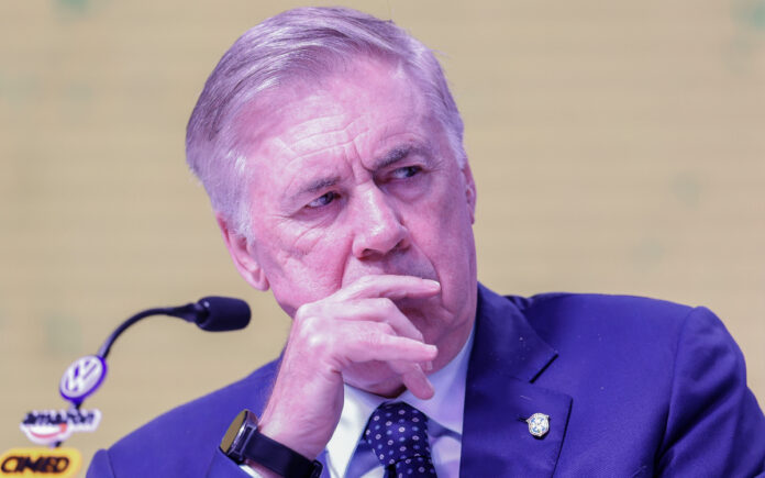 Ancelotti, técnico da Seleção Brasileira (Foto: Rafael Ribeiro/CBF)