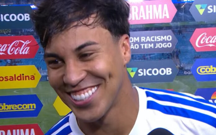 Kaio Jorge, em entrevista à GE TV (Foto: Reprodução/GE TV)