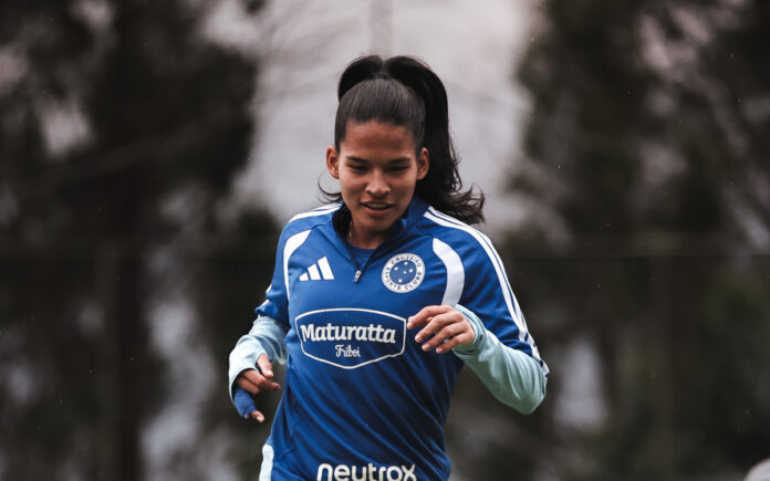 Marília, atacante do Cruzeiro (Foto: Gustavo Martins/Cruzeiro)