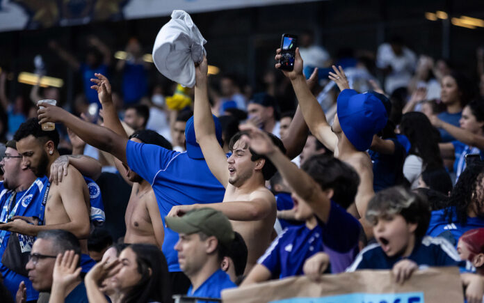 Torcida do Cruzeiro no Mineirão