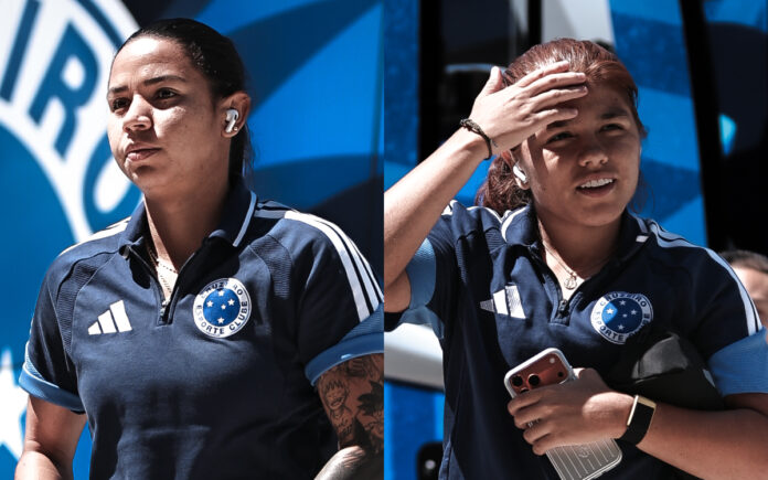 Lorena Bedoya e Gaby Rodríguez, jogadoras colombianas do Cruzeiro
