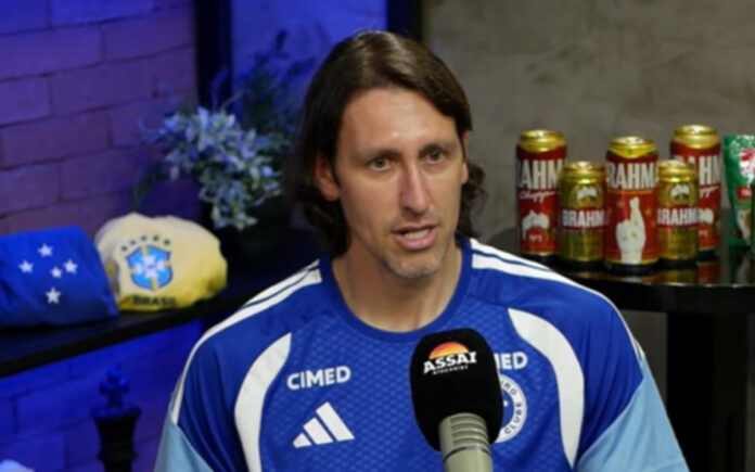 Cássio, goleiro do Cruzeiro, no Charla Podcast