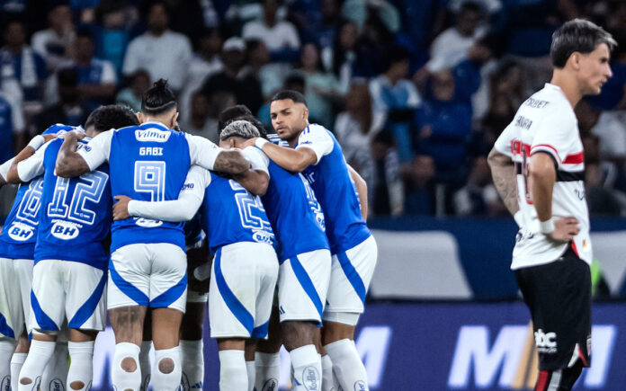 Cruzeiro venceu o São Paulo em 2025, no Mineirão