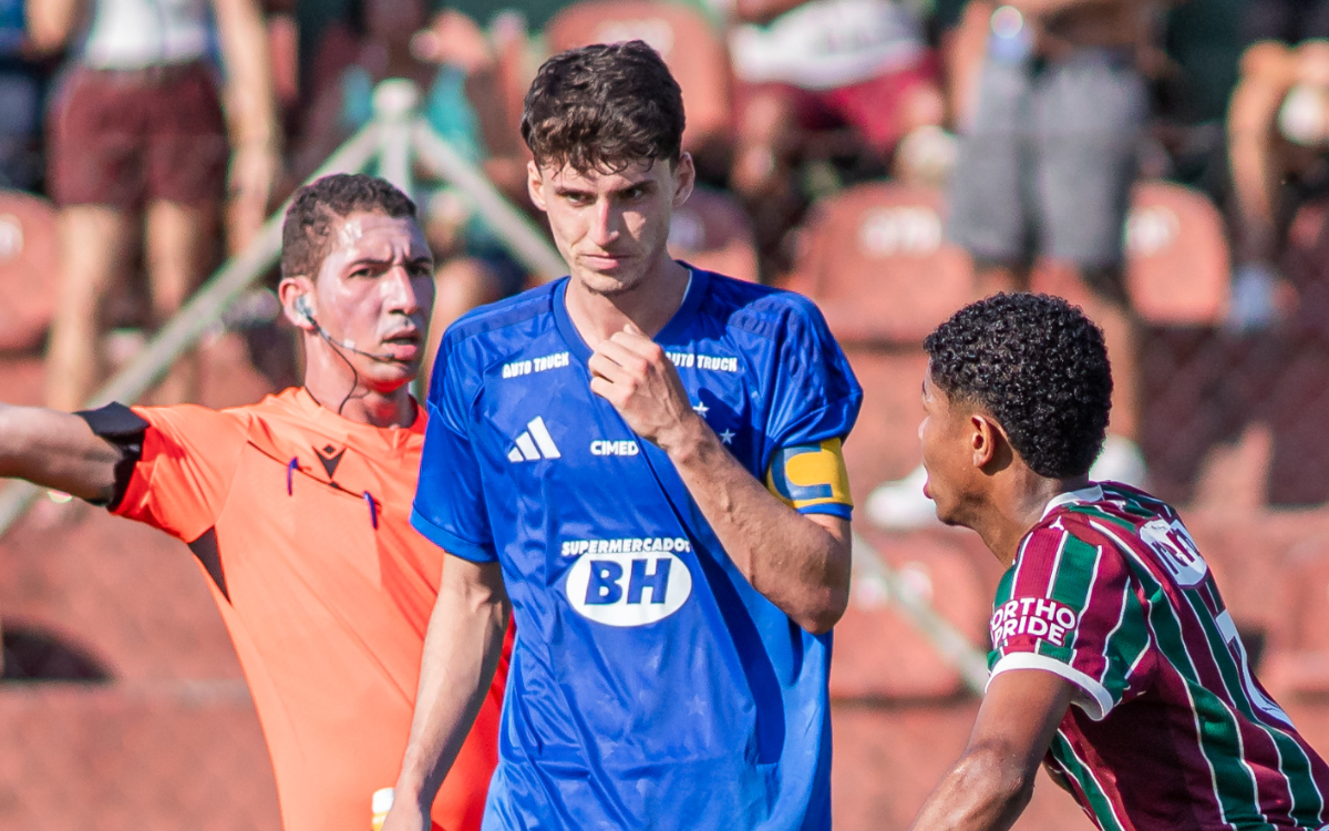 Cruzeiro empata com Fluminense com gols de joias e se classifica à semifinal do Brasileiro Sub-17