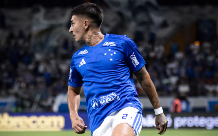 Rojas na vitória sobre o São Paulo, no Mineirão