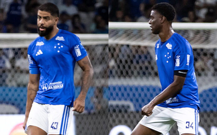 João Marcelo e Jonathan Jesus, zagueiros do Cruzeiro