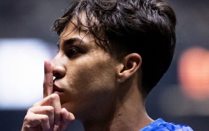 Kaio Jorge pediu silêncio à torcida do Atlético-MG