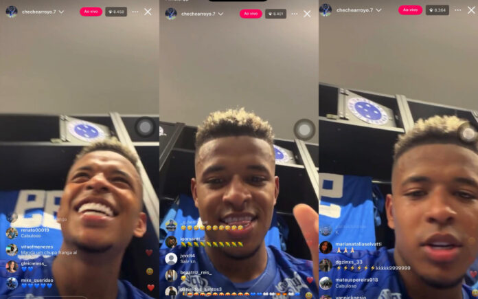 Arroyo em live no Instagram (Foto: Reprodução/Instagram)