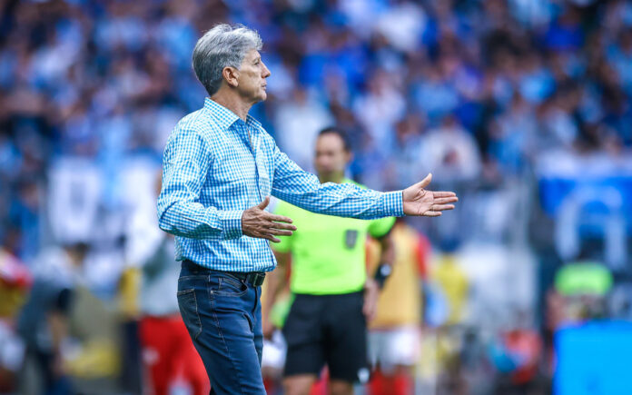Renato Gaúcho, técnico do Grêmio