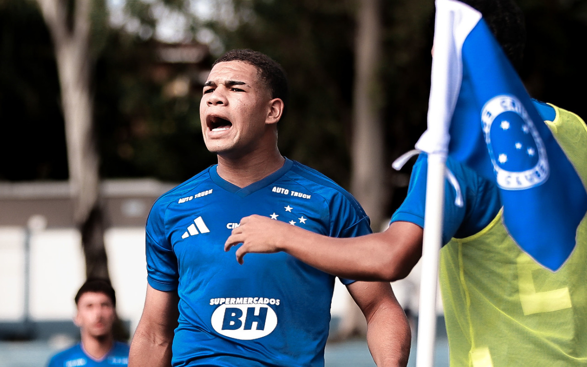 ⁠Cruzeiro vence Fluminense com gol de joia e larga na frente nas quartas do Brasileiro Sub-17