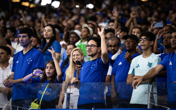 Torcida do Cruzeiro em jogo no Mineirão, em BH