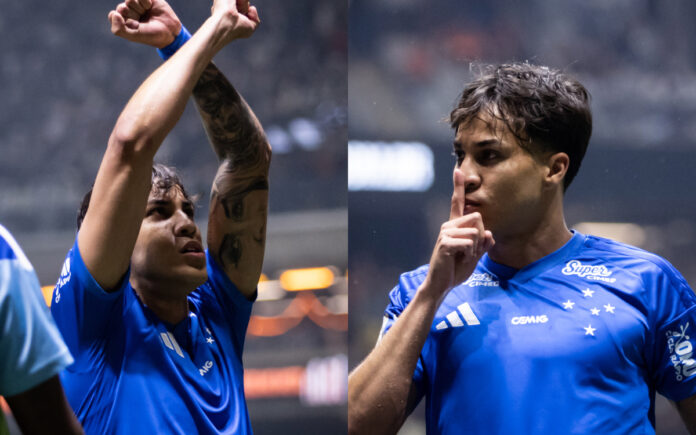 Kaio Jorge comemora gol pelo Cruzeiro (Fotos: Gustavo Aleixo/Cruzeiro)